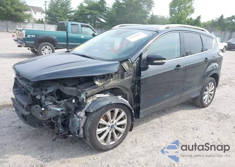 2017 Ford Escape Titanium from USA, damaged, VIN 1FMCU9JD3HUC82237